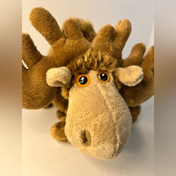 Gund Moozle Brown Moose Plush Stuffed Animal Toy 12029 10” - Picture 2 of 12